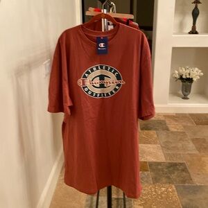 Champion tshirt - rust color - size 3XT.